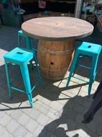 4 Barkrukken buiten vaste prijs, Tuin en Terras, Ophalen, Minder dan 80 cm, Rond, 300 cm of meer