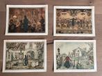 Anton Pieck Prenten, Verzamelen, Efteling, Ophalen of Verzenden, Gebruikt, Gebruiksvoorwerp