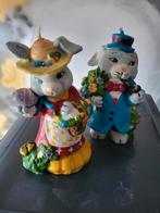 Figuurkaarsen paashaas paaskonijn samen €4,-, Ophalen of Verzenden, Zo goed als nieuw, Overige materialen, Minder dan 25 cm