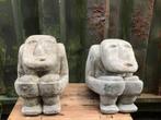 Denker beeld van zandsteen uit java indonesie stoneman, Ophalen of Verzenden, Nieuw, Fantasy