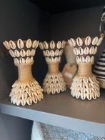 Waxinelichtje met kralen en schelpen, Ribbonstore, Overige kleuren, Verzenden, Sint annaland