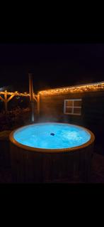 Super fijne  Hottub met Bubbels verwarming filtersysteem, Tuin en Terras, Ophalen, Gebruikt, Filter, Vast