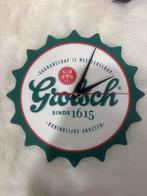 Grolsch Kroonkurk Klok - Uniek!, Ophalen of Verzenden, Zo goed als nieuw, Analoog, Wandklok