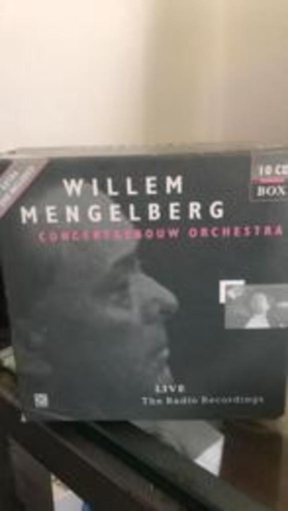 Willem Mengelberg 10 cd 1 dvd the radio Recordings box set, Cd's en Dvd's, Cd's | Klassiek, Zo goed als nieuw, Orkest of Ballet