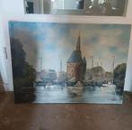 Schilderij Hoofdtoren , haven van Hoorn Jan Kelderman, Antiek en Kunst, Ophalen