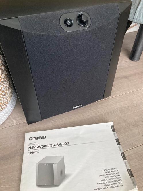 Yamaha ns sw 200, Audio, Tv en Foto, Luidsprekers, Zo goed als nieuw, Subwoofer, 120 watt of meer, Ophalen