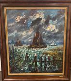 Schilderij van Jan Makkes - Zuiderzee, Ophalen