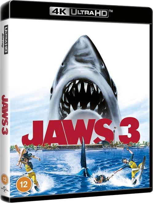 Jaws 3 (1983) 4K UHD/Ultra HD Blu-Ray UK NLO (Geseald), Cd's en Dvd's, Blu-ray, Nieuw in verpakking, Actie, Ophalen of Verzenden