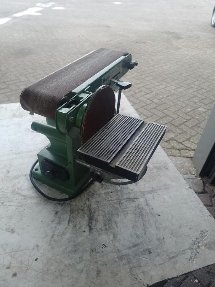 Ferm4 Sander bandschuurmachine /schijfschuurmachine, Doe-het-zelf en Verbouw, Gereedschap | Schuurmachines, Zo goed als nieuw