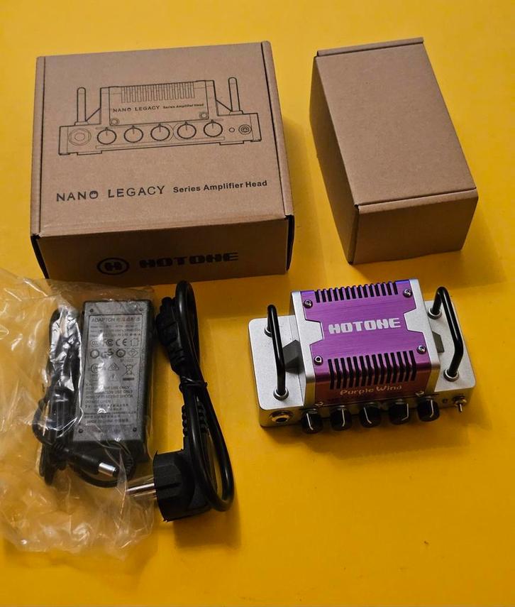 Hotone Nano Legacy Purple Wind Versterker, Muziek en Instrumenten, Versterkers | Keyboard, Monitor en PA, Zo goed als nieuw, Keyboardversterker