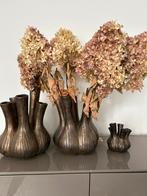 Tulpenvaze brons, Ophalen of Verzenden, Zo goed als nieuw