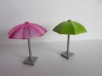 nr. 1240, 2 Parasols met voet, 4094 Verzenden is mogelijk, Kinderen en Baby's, Speelgoed | Duplo en Lego, Ophalen, Zo goed als nieuw