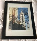 Lijst Ikea (bruin) met foto Empire State Building New York, Huis en Inrichting, Woonaccessoires | Schilderijen, Tekeningen en Foto's