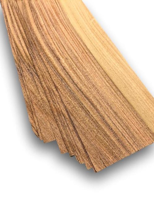 Santos Palissande fineer | 21 vellen | 78x10 cm, Hobby en Vrije tijd, Overige Hobby en Vrije tijd, Nieuw, Verzenden