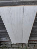 55m2 wit klik laminaat incl ondervloer., Ophalen, 50 tot 150 cm, Zo goed als nieuw, 10 m² of meer