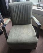 Fauteuil stoel groen mooi, Ophalen, Gebruikt, 50 tot 75 cm