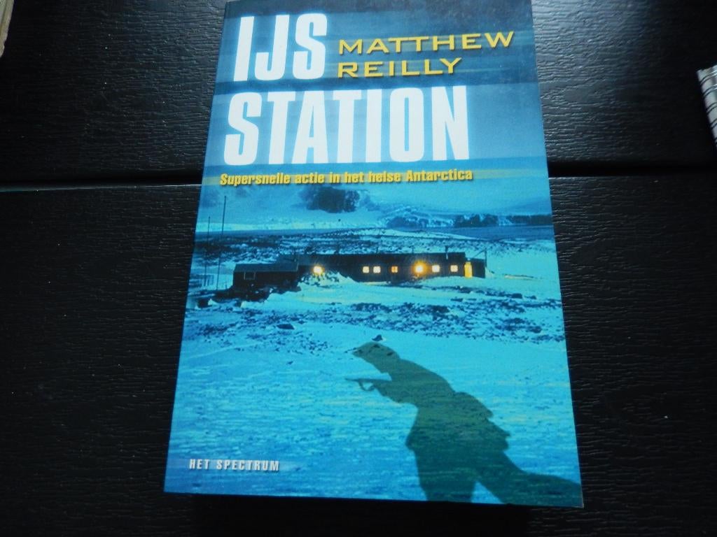 Boek: Matthew Reilly - IJsstation (zgan), Boeken, Ophalen, Zo goed als nieuw