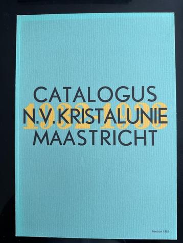 Catalogus Kristalunie Maastricht beschikbaar voor biedingen