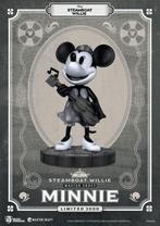 Beast Kingdom Steamboat Willie Master Craft Statue Minnie, Nieuw, Mickey Mouse, Ophalen of Verzenden, Beeldje of Figuurtje