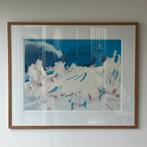 Koppermaandag prent 1999 Jan van der Zee De Ploeg Ongering, Antiek en Kunst, Kunst | Litho's en Zeefdrukken, Ophalen of Verzenden