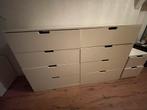 Ikea Nordli ladenkast, 8 lades, wit, Huis en Inrichting, Ophalen, Gebruikt, 5 laden of meer, Minder dan 100 cm