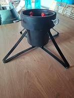 Holly Jolly kerstboomstandaard zwart nieuw, Ophalen of Verzenden, Nieuw