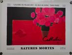 Bernard Cathelin. Litho. Bloemen. 1990., Antiek en Kunst, Kunst | Litho's en Zeefdrukken, Ophalen of Verzenden