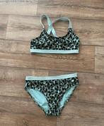 Leuke panterprint bikini maat 146/152 hema, Bikiniset, Meisje, Ophalen of Verzenden, Zo goed als nieuw