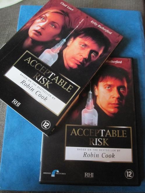 Acceptable Risk (2001), Cd's en Dvd's, Dvd's | Thrillers en Misdaad, Zo goed als nieuw, Overige genres, Boxset, Vanaf 12 jaar