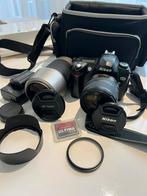 Nikon d70 camera extra lens en tas, Gebruikt, Ophalen of Verzenden, Compact, Nikon