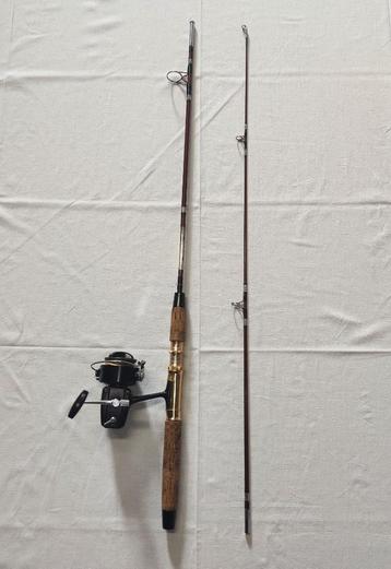 Vintage set vendex hengel spin 2,85 meter + vendex 102 molen beschikbaar voor biedingen
