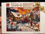 King legpuzzel home for christmas 1000 stukjes, Ophalen of Verzenden, 500 t/m 1500 stukjes, Zo goed als nieuw
