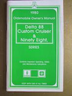 1980 OLDSMOBILE Full Size modellen Owner's Manual, Engels, Ophalen of Verzenden