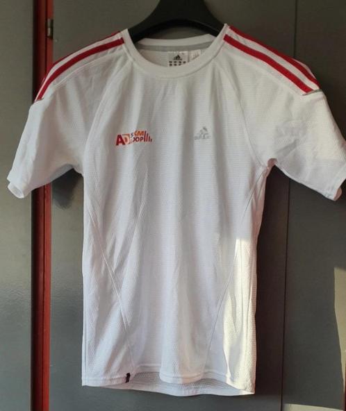 Wit Adidas Hardlooptshirt - Maat XS - Heel Goed, Kleding | Dames, Sportkleding, Fitness of Aerobics, Maat 34 (XS) of kleiner, Zwart