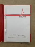 Verkoopsmap KHD Deutz motoren, Ophalen of Verzenden, Zo goed als nieuw