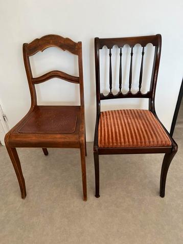 Antieke / Vintage stoelen  beschikbaar voor biedingen