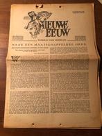 Eindhoven 5 Januari 1945. De Nieuwe Eeuw, weekblad voor, Boeken, Verzenden, Overige onderwerpen, Tweede Wereldoorlog, Gelezen