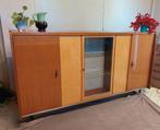 Vintage retro dressoir Highboard mid century, Ophalen of Verzenden, Zo goed als nieuw