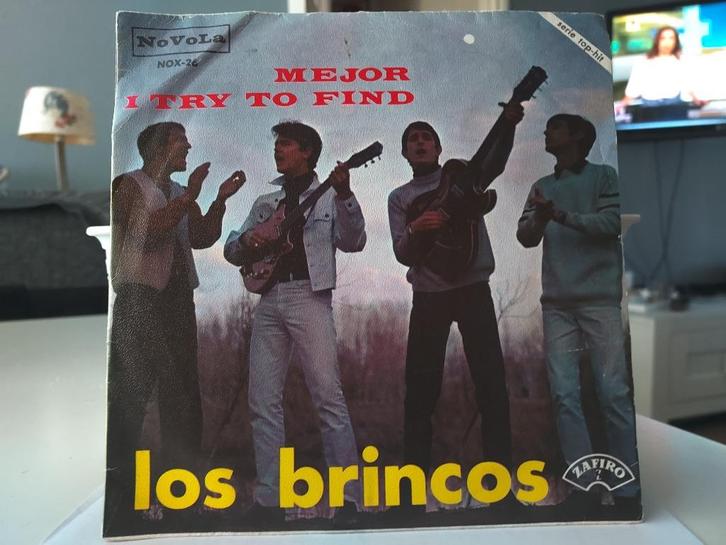 7" Single Los Brincos – Mejor / I Try To Find, Cd's en Dvd's, Vinyl Singles, Gebruikt, Single, Pop, 7 inch, Ophalen of Verzenden