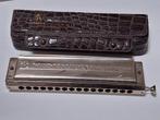 Hohner 64 Chromonica 280-C mondharmonica, Verzenden, Zo goed als nieuw, Met koffer of doosje, C-mondharmonica