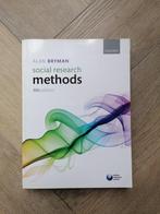 Social Research Methods, Boeken, Ophalen of Verzenden, Zo goed als nieuw, HBO, Alan Bryman