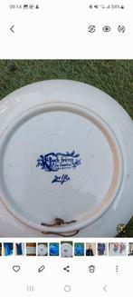 2 delfsblauwe borden, Antiek en Kunst, Antiek | Wandborden en Tegels, Ophalen