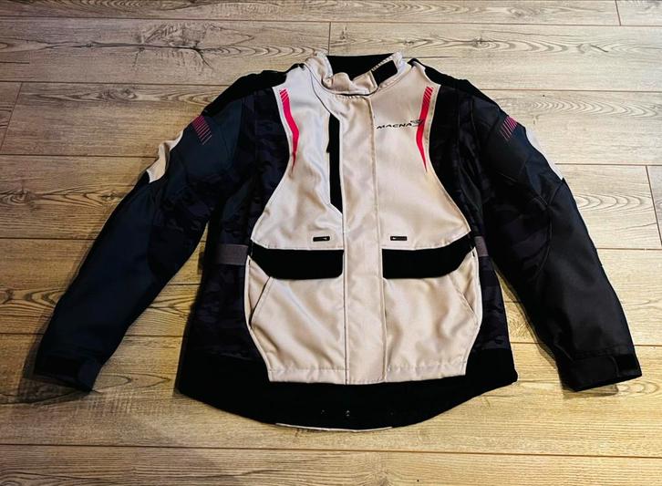 Macna dames motorpak jas maat EU40L, broek maat EU40SL, Motoren, Kleding | Motorkleding, Combipak, Dames, Tweedehands, Ophalen