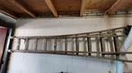 Houten schilders ladder, Doe-het-zelf en Verbouw, Ladders en Trappen, Ophalen, Gebruikt, Ladder, Opvouwbaar of Inschuifbaar