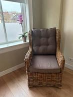 Mooie en super keuke Rotan fauteuil!, Huis en Inrichting, Fauteuils, Ophalen of Verzenden, Zo goed als nieuw, 75 tot 100 cm, 50 tot 75 cm