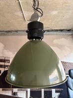 Industriële lampen groen, Huis en Inrichting, Lampen | Hanglampen, Ophalen, Zo goed als nieuw, 50 tot 75 cm