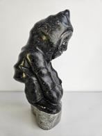 Eskimo Beeldje van Serpentijn - 15 cm, Ophalen of Verzenden