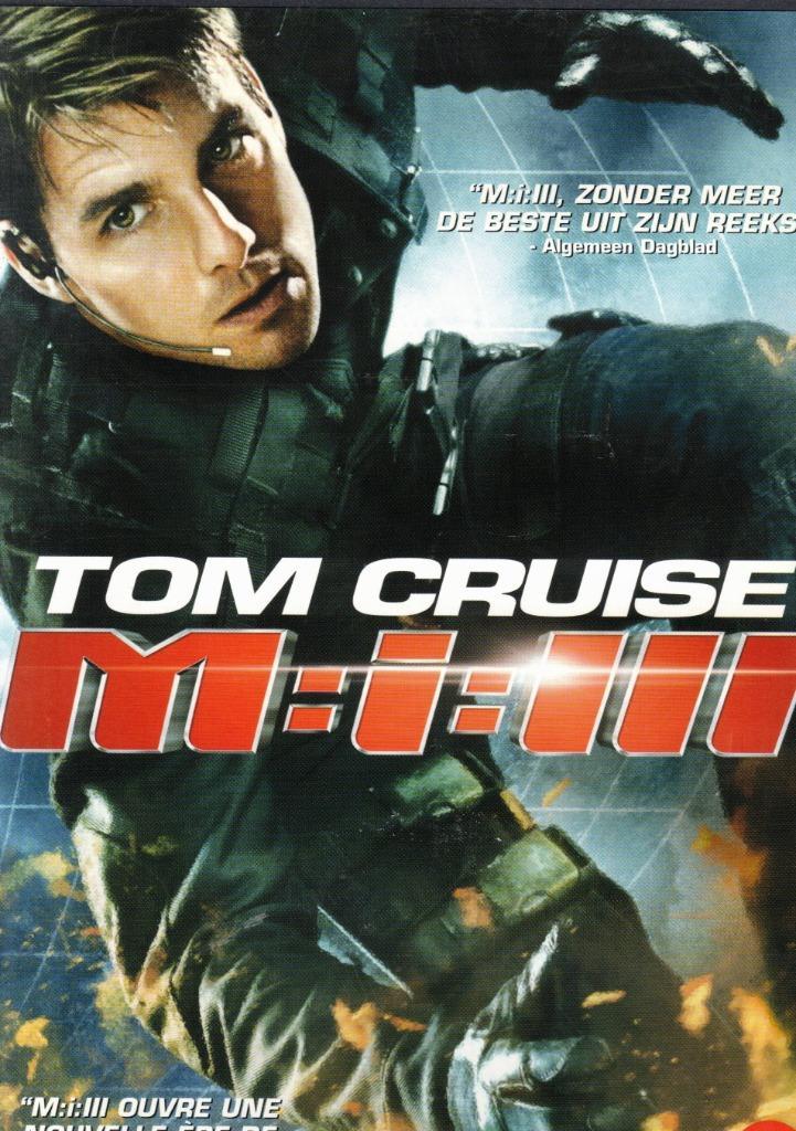 Mission: Impossible 3 - J.J. Abrams ( Tom Cruise ), Cd's en Dvd's, Dvd's | Actie, Zo goed als nieuw, Actie, Vanaf 12 jaar, Ophalen of Verzenden