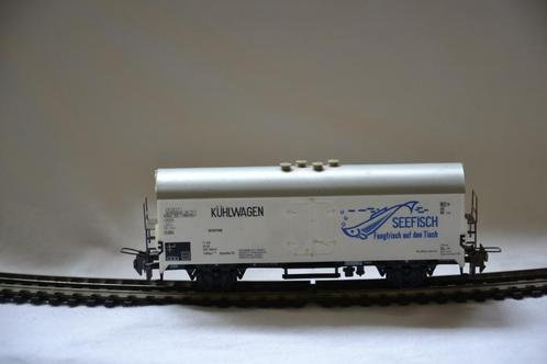 DB Kühlwagen für Seefish-transport TRIX HO, Hobby en Vrije tijd, Modeltreinen | H0, Zo goed als nieuw, Wagon, Gelijkstroom, Trix