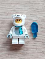 Lego minifiguur jongen in ijsbeer kostuum (kerst), Ophalen of Verzenden, Nieuw, Lego